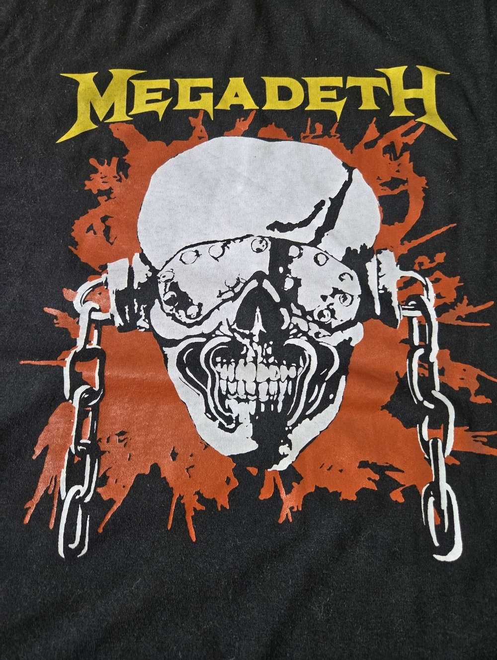 VINTAGE 90s Megadeth Vic Rattlehead T-Shirt | Single Stitch XL